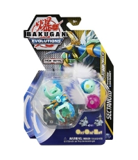 Imagine Bakugan Platinum Powerup S4 Sectanoid Nano Widow si Nano Sludgem