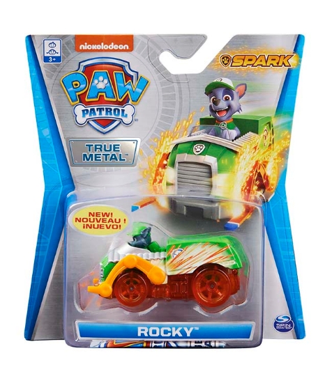 Imagine Patrula Catelusilor Macheta metalica Spark Rocky