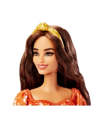 Imagine Papusa Barbie Fashionista satena cu bentita