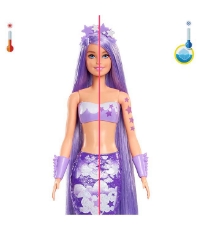 Imagine Barbie papusa descopera culoarea Sirenele curcubeu