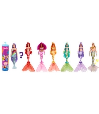 Imagine Barbie papusa descopera culoarea Sirenele curcubeu