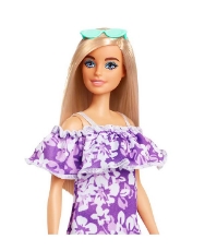 Imagine Barbie Travel papusa Barbie aniversare 50 de ani Malibu blonda