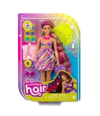 Imagine Barbie Totally Hair papusa Barbie satena