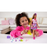 Imagine Barbie Totally Hair papusa Barbie satena