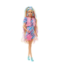 Imagine Barbie Totally Hair papusa Barbie blonda