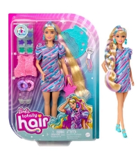 Imagine Barbie Totally Hair papusa Barbie blonda