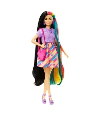 Imagine Barbie Totally Hair papusa Barbie bruneta