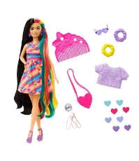 Imagine Barbie Totally Hair papusa Barbie bruneta