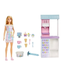 Imagine Barbie set de joaca Magazinul de Inghetata