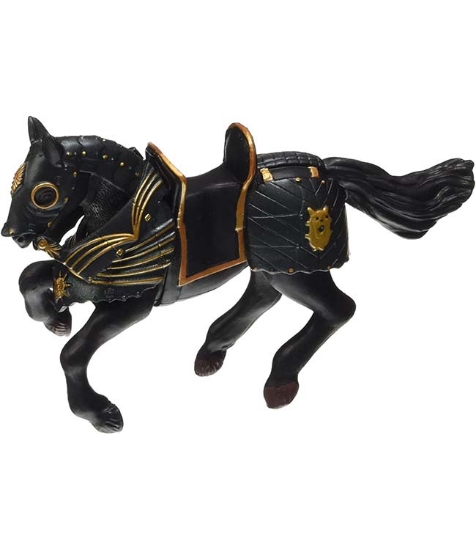 Imagine Figurina cal negru in armura