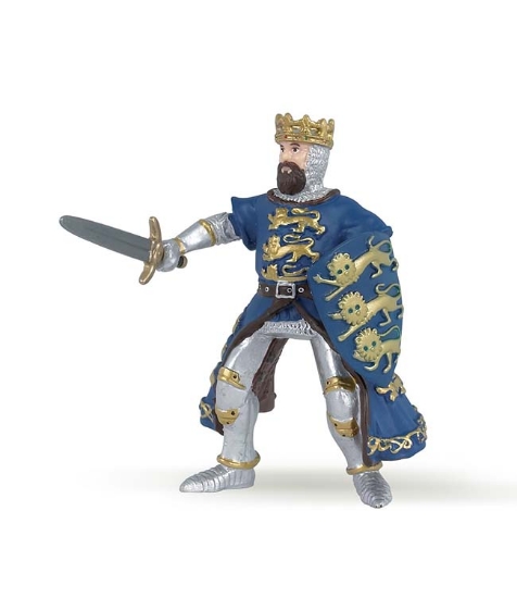 Imagine Figurina Regele Richard albastru