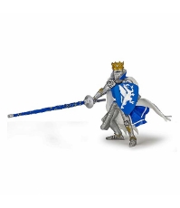 Imagine Figurina rege cu Blazon Dragon albastru