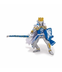 Imagine Figurina rege cu Blazon Dragon albastru