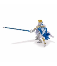 Imagine Figurina rege cu Blazon Dragon albastru