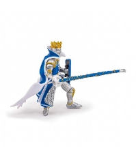Imagine Figurina rege cu Blazon Dragon albastru