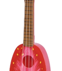 Imagine Instrument muzical Ukulele cu design de capsuna