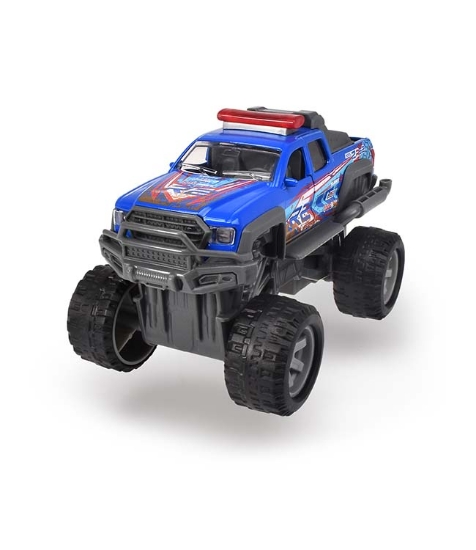 Imagine Masina de teren albastra din metal Rally Monster 15 cm