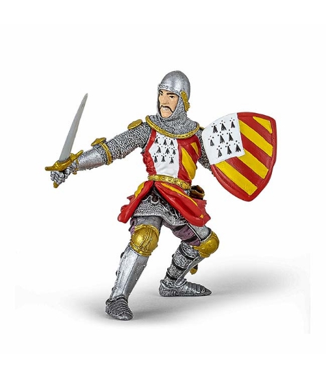 Imagine Figurina cavaler in turnir