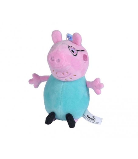 Imagine Peppa Pig breloc plus Daddy Pig 10 cm