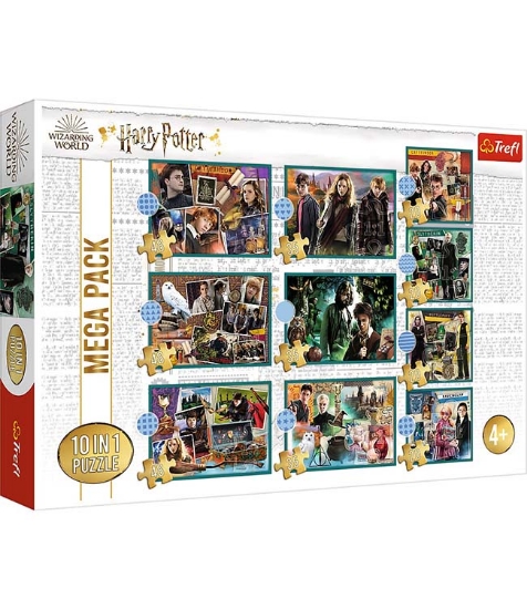 Imagine Puzzle Trefl 10In1 Harry Potter in Lumea lui Harry Potter