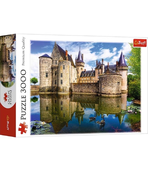 Imagine Puzzle Trefl 3000 Castelul Sully Sur Loire