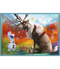 Imagine Puzzle Trefl 4 in 1 Frozen 2 Uimitoarea lume Disney