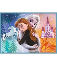 Imagine Puzzle Trefl 4 in 1 Frozen 2 Uimitoarea lume Disney