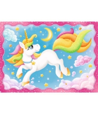 Imagine Puzzle Trefl 4 in 1 Patrula Unicorni si Magie