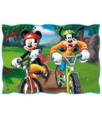 Imagine Puzzle Trefl 4 in 1 Mickey Mouse Ziua deosebita