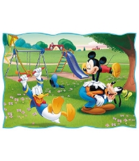 Imagine Puzzle Trefl 4 in 1 Mickey Mouse Ziua deosebita