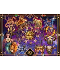 Imagine Puzzle Trefl Spiral 1040 piese Semne Zodiacale