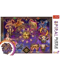 Imagine Puzzle Trefl Spiral 1040 piese Semne Zodiacale