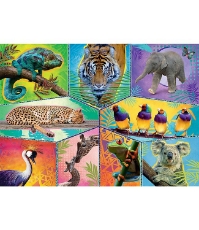 Imagine Puzzle Trefl 200 Animal Planet O lume exotica