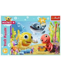 Imagine Puzzle Trefl 24 Maxi Pestisorii fericiti