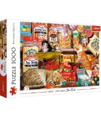 Imagine Puzzle Trefl 1000 Pisici si dulciuri