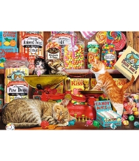 Imagine Puzzle Trefl 1000 Pisici si dulciuri