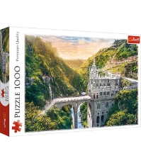 Imagine Puzzle Trefl 1000 sanctuarul Las Lajas Columbia