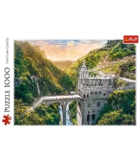 Imagine Puzzle Trefl 1000 sanctuarul Las Lajas Columbia