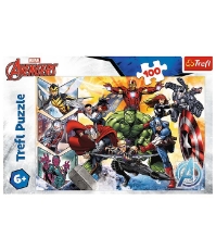 Imagine Puzzle Trefl 100 Marvel Avengers Puterea Razbunatorilor