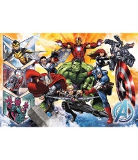 Imagine Puzzle Trefl 100 Marvel Avengers Puterea Razbunatorilor