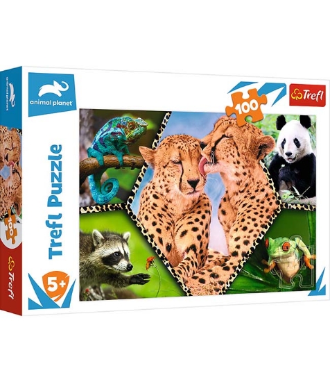 Imagine Puzzle Trefl 100 Natura frumoasa