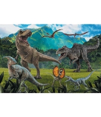 Imagine Puzzle Trefl 100 piese Jurassic World Lumea dinozaurilor