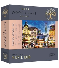 Imagine Puzzle Trefl din lemn 1000 piese Strada Franceza