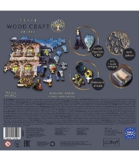 Imagine Puzzle Trefl din lemn 1000 piese Strada Franceza