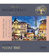 Imagine Puzzle Trefl din lemn 1000 piese Strada Franceza