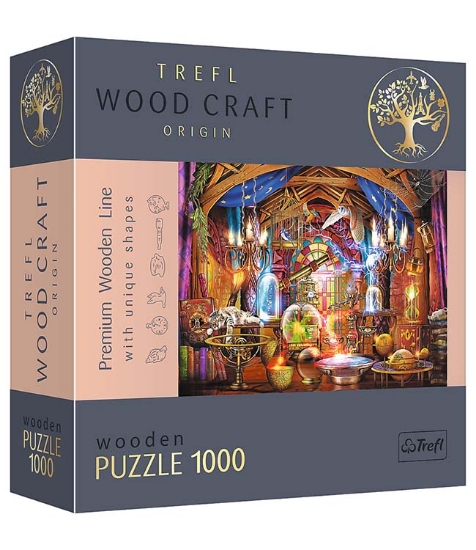 Imagine Puzzle Trefl din lemn 1000 piese Camera magica