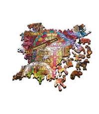 Imagine Puzzle Trefl din lemn 1000 piese Camera magica