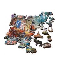 Imagine Puzzle Trefl din lemn 1000 piese New York