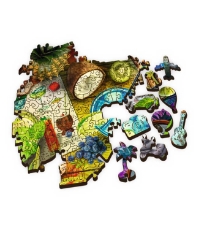Imagine Puzzle Trefl din lemn 500+1 piese Cocktailurile  colorate