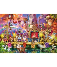 Imagine Puzzle Trefl din lemn 500+1 piese Lumea magica